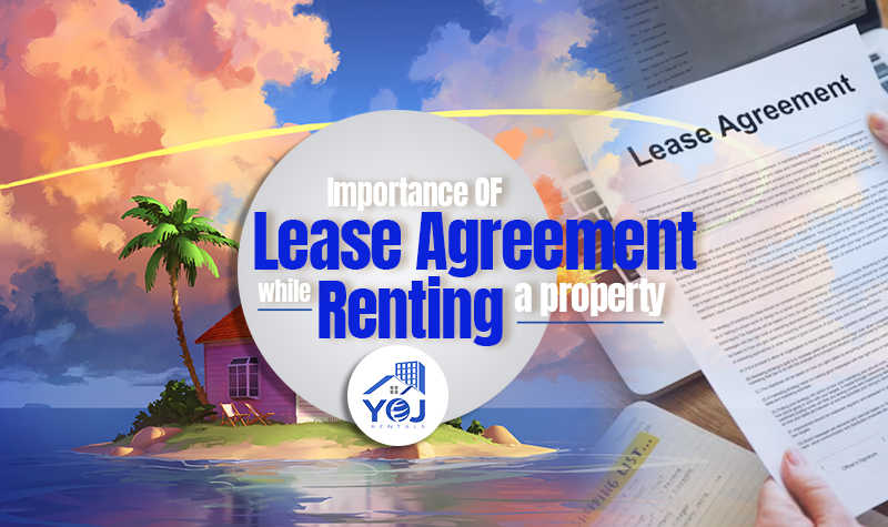 lease agreement while renting property